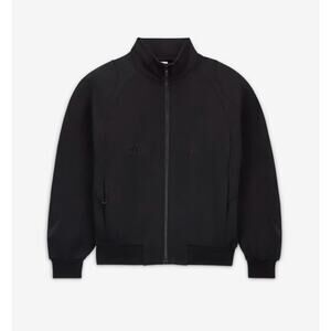 NWOT Nike x Off-White Mock-Neck Tracksuit Jacket in Black size XS Y2K Streetwear